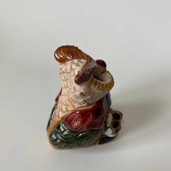 Artesania Rinconada Owl Soccer Player Figurine Collectible 1990s Vintage - Picture 5 of 10